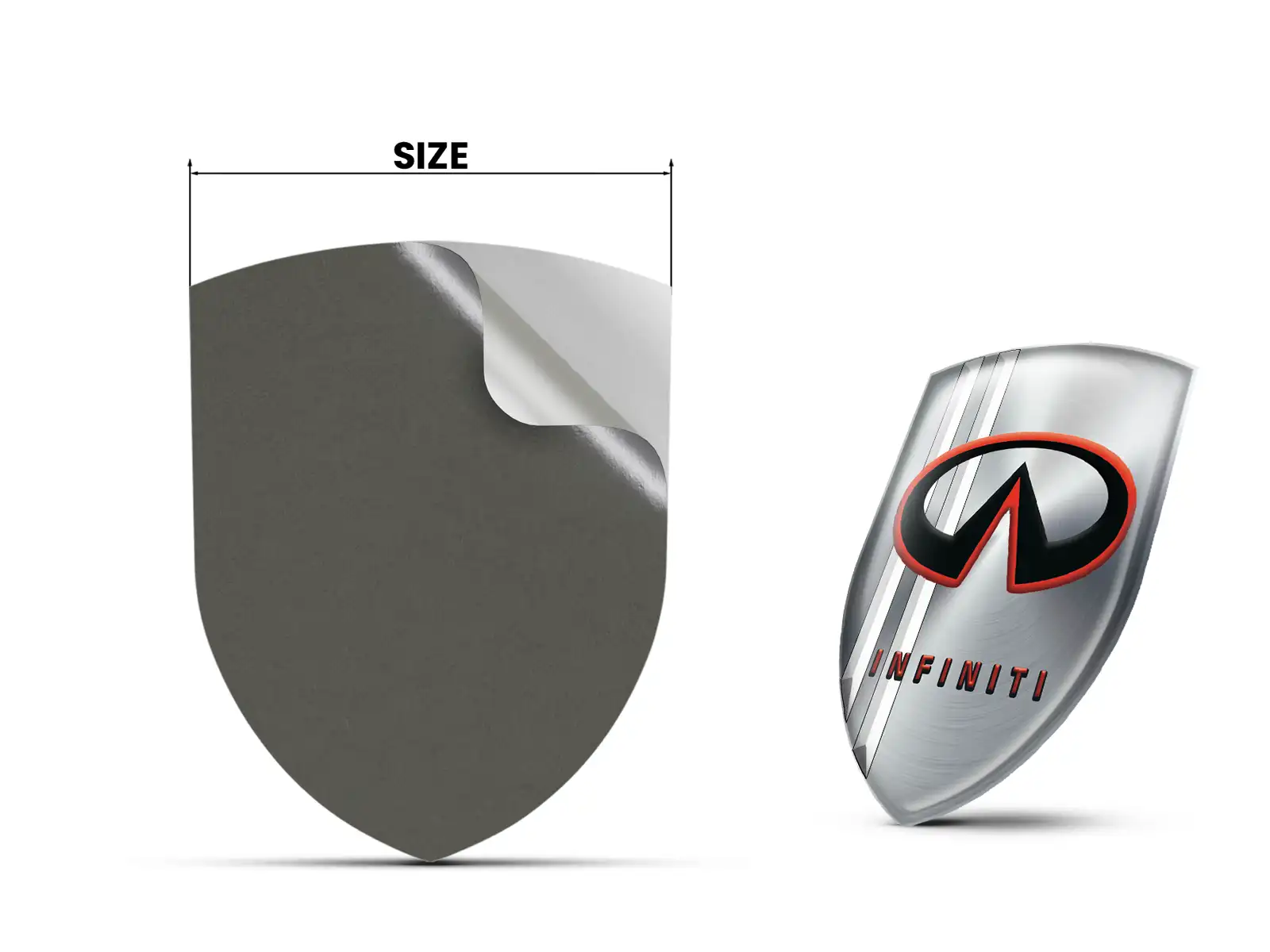 Infiniti Logosticker Universal Anpassbar Pro Personalisierbar